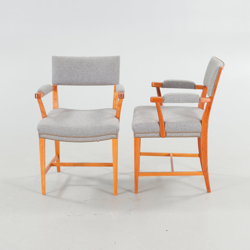 Model 695 Armchairs by Josef Frank for Svenskt Tenn (Set of Four)
