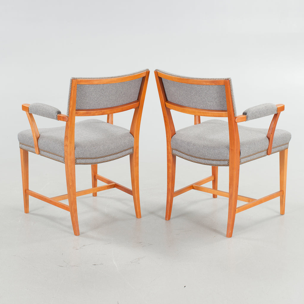 Model 695 Armchairs by Josef Frank for Svenskt Tenn (Set of Four)