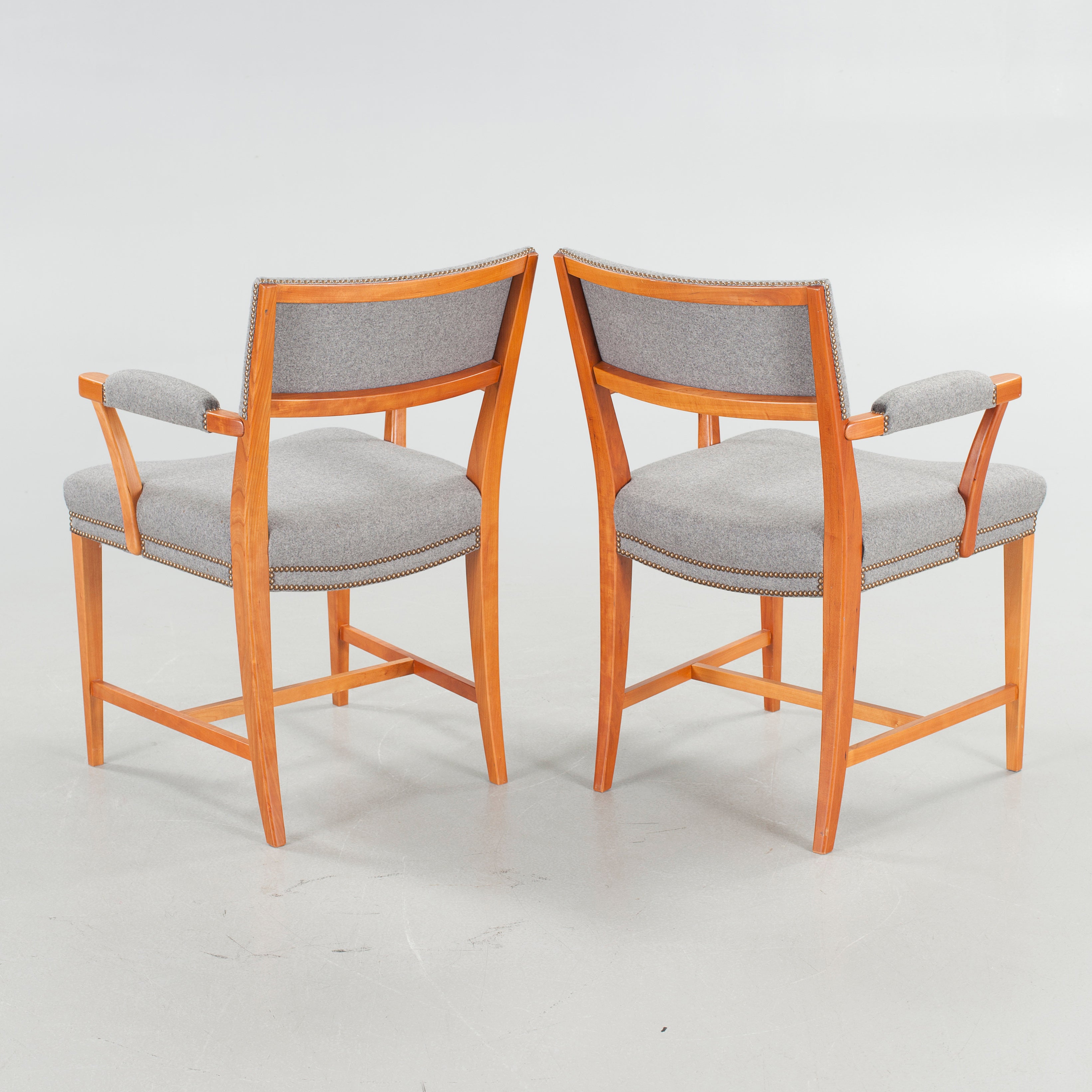 Model 695 Armchairs by Josef Frank for Svenskt Tenn (Set of Four)