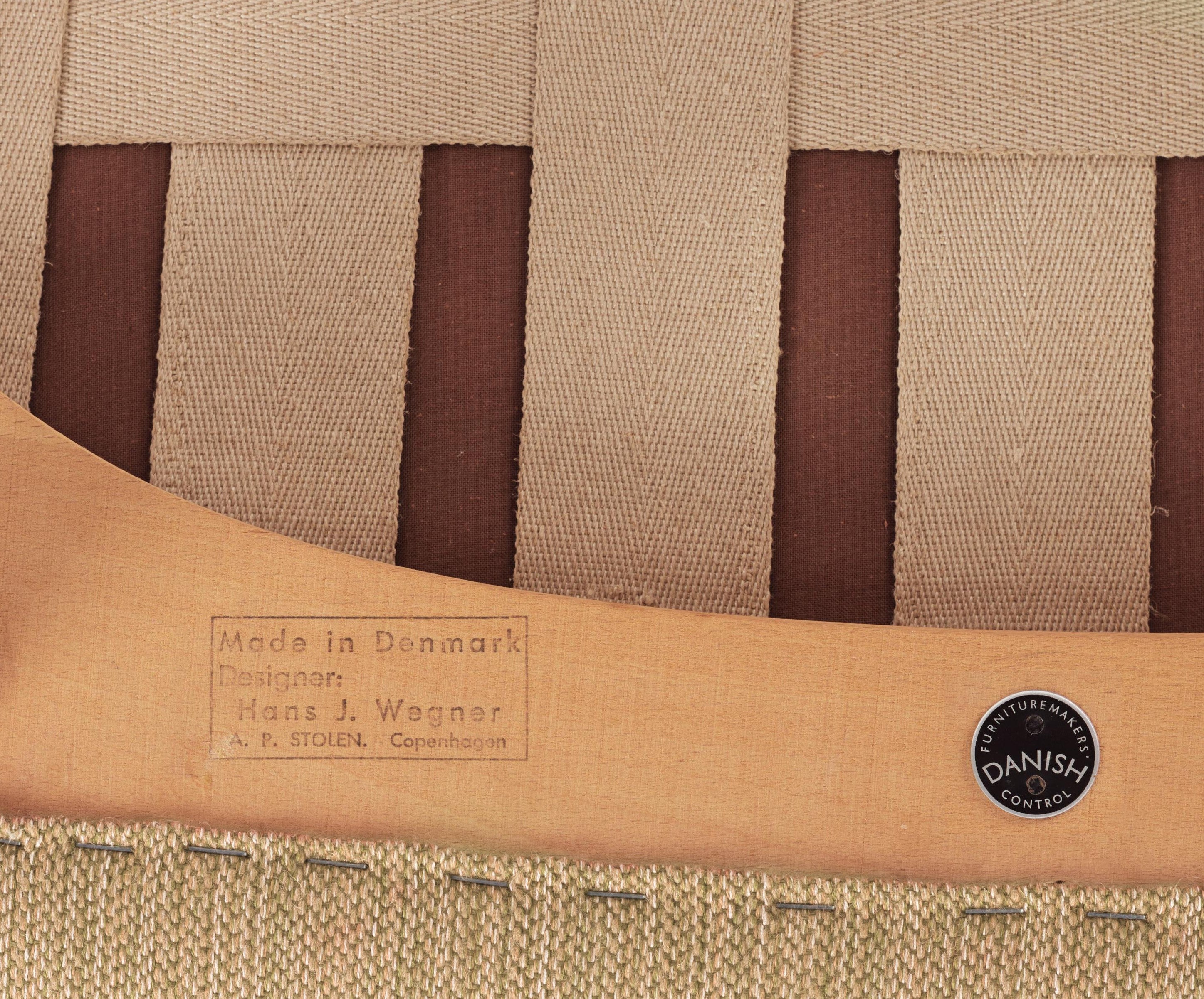 Hans J. Wegner Papa Bear Chair AP-19 for AP-Stolen, Denmark