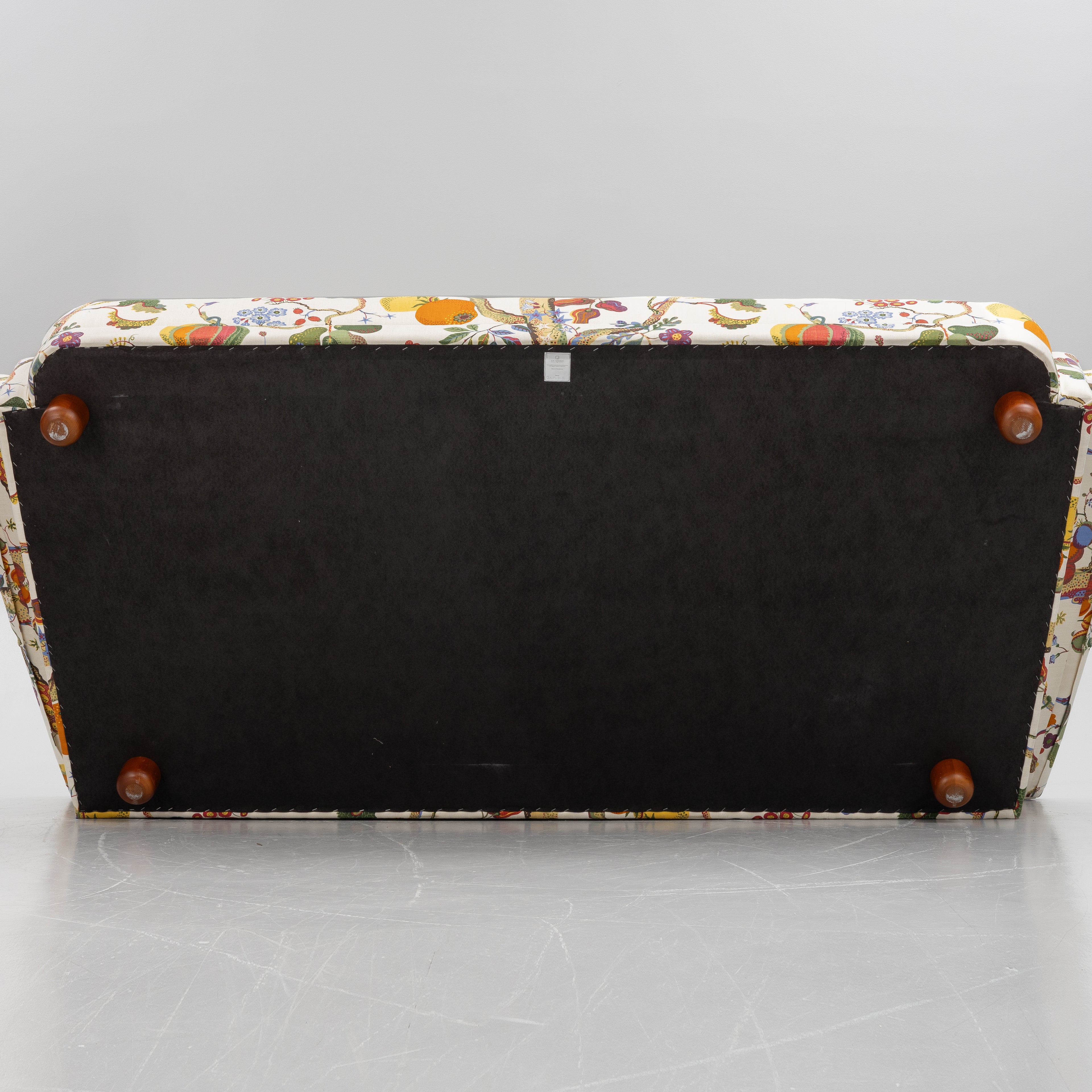 Josef Frank Liljevalchs Sofa for Svenskt Tenn in Vegetable Tree Fabric