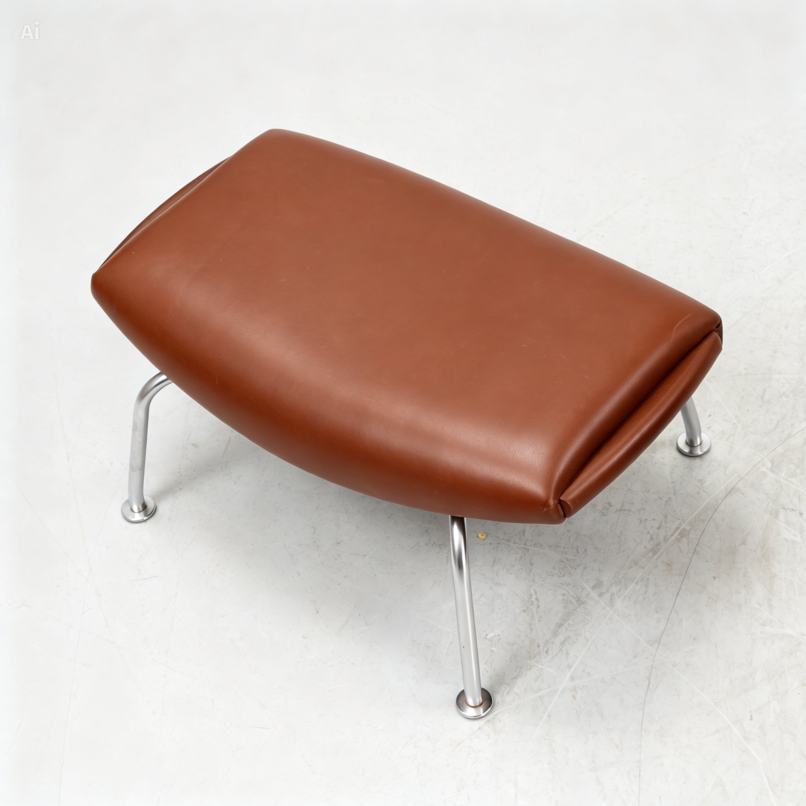 Ox Chair and Ottoman by Hans Wegner for Erik Jørgensen
