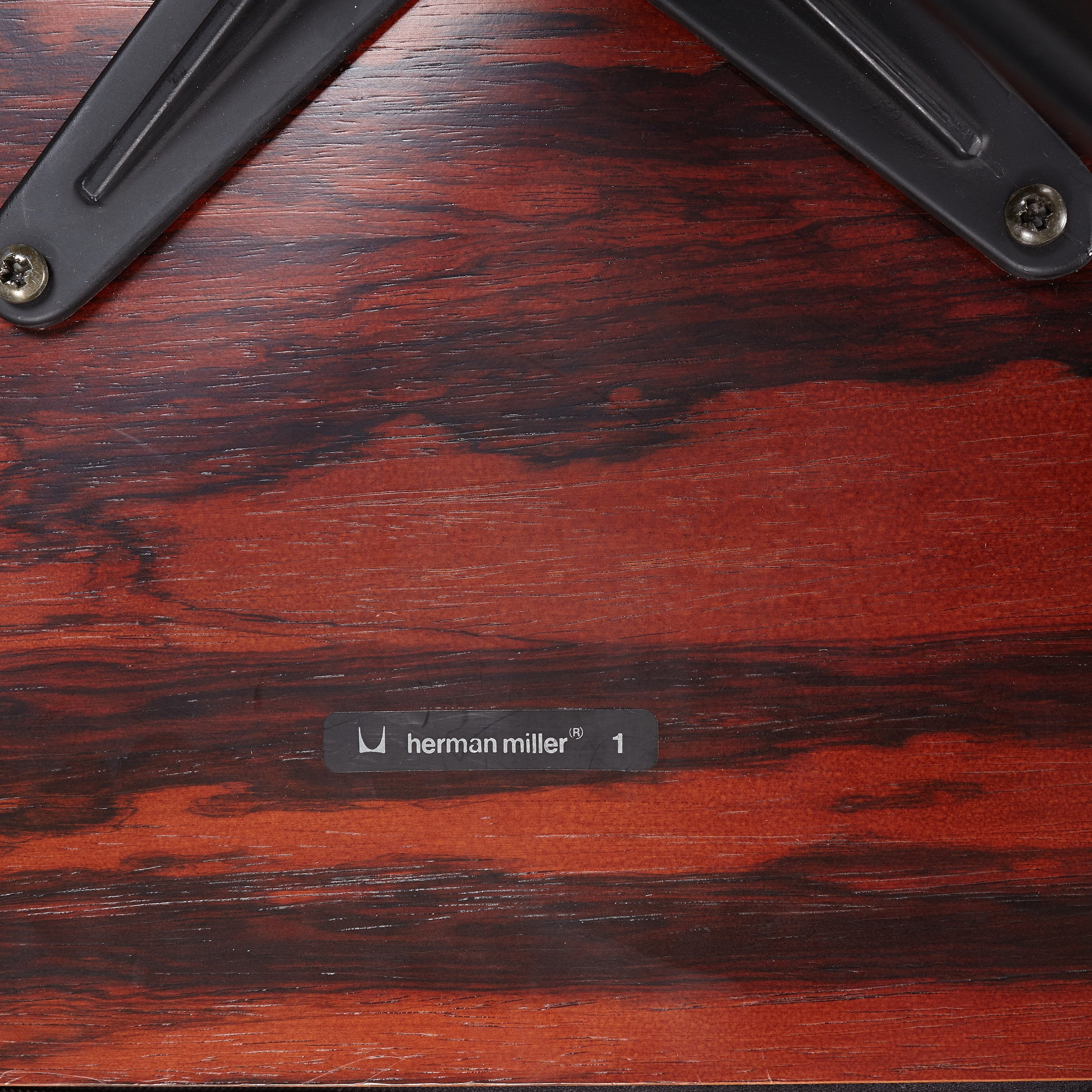 Charles & Ray Eames Lounge Chair and Ottoman for Herman Miller in Rosewood