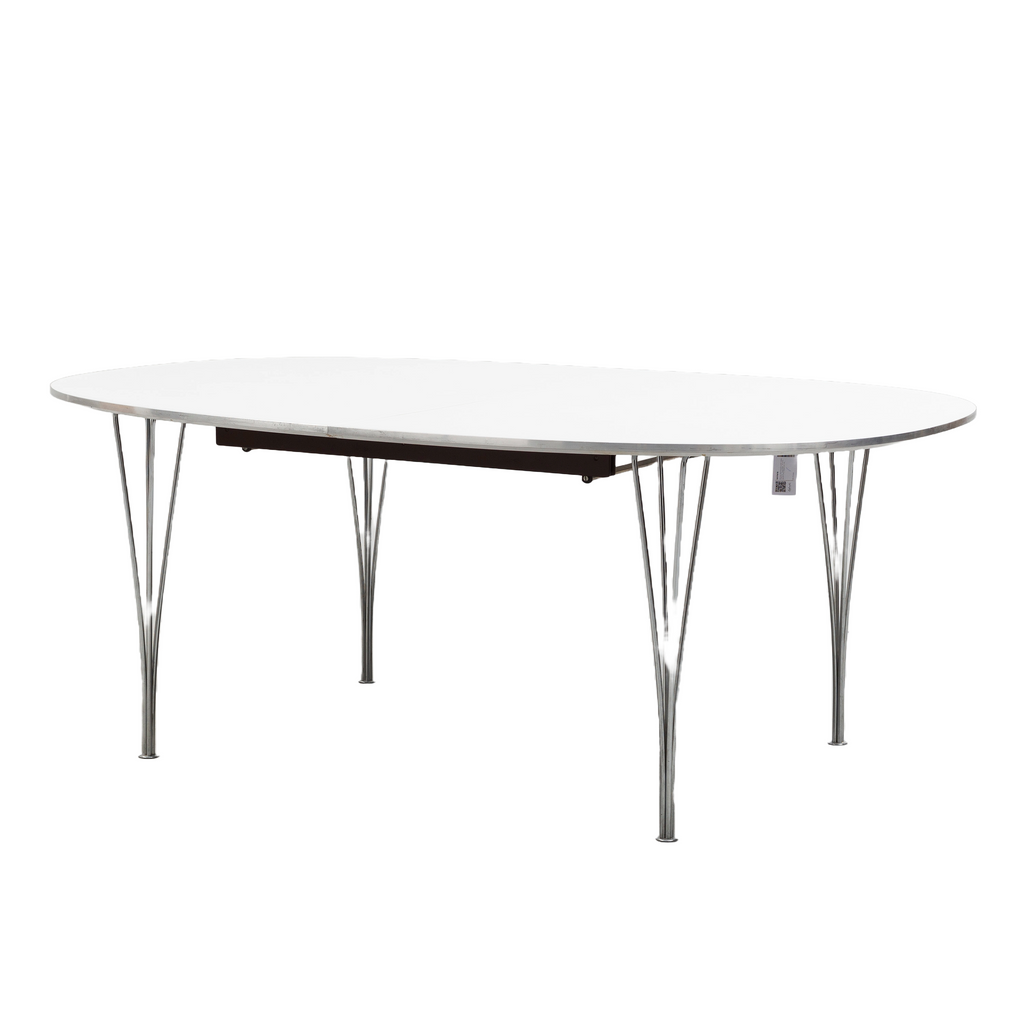Bruno Mathsson & Piet Hein Superellips Extension Dining Table for Fritz Hansen