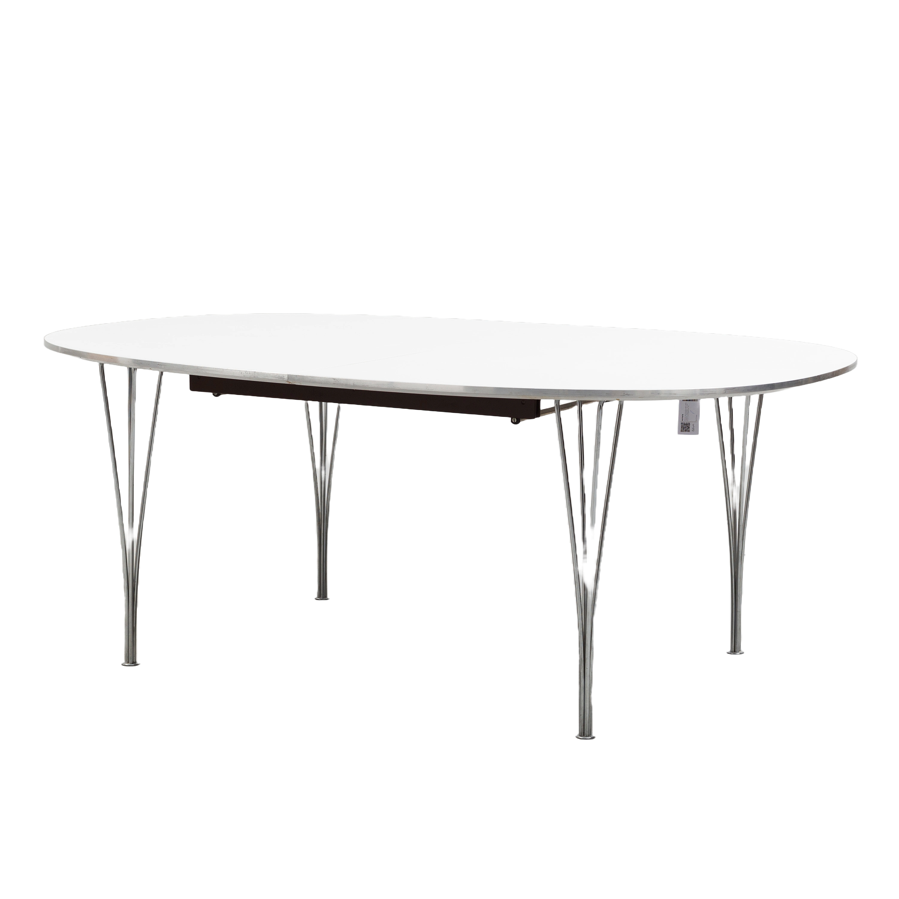 Bruno Mathsson & Piet Hein Superellips Extension Dining Table for Fritz Hansen