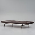 Poul Kjærholm PK-80 Daybed for Fritz Hansen in Dark Brown Leather