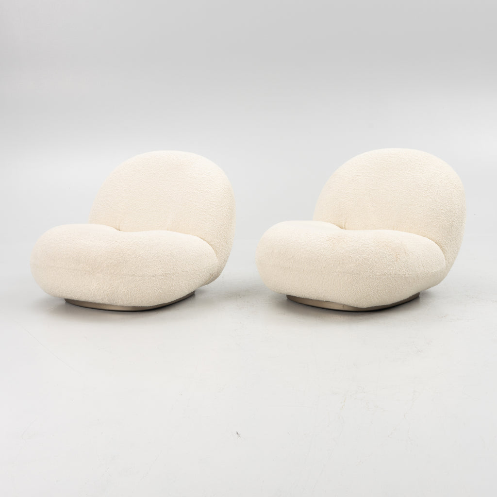 Pierre Paulin Pacha Lounge Chairs for GUBI, Pair