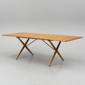 Hans J. Wegner AT-304 Drop-Leaf Dining Table for Andreas Tuck in Teak
