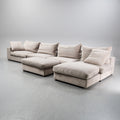 Antonio Citterio Groundpiece Modular Sofa for Flexform, Six-Piece Set