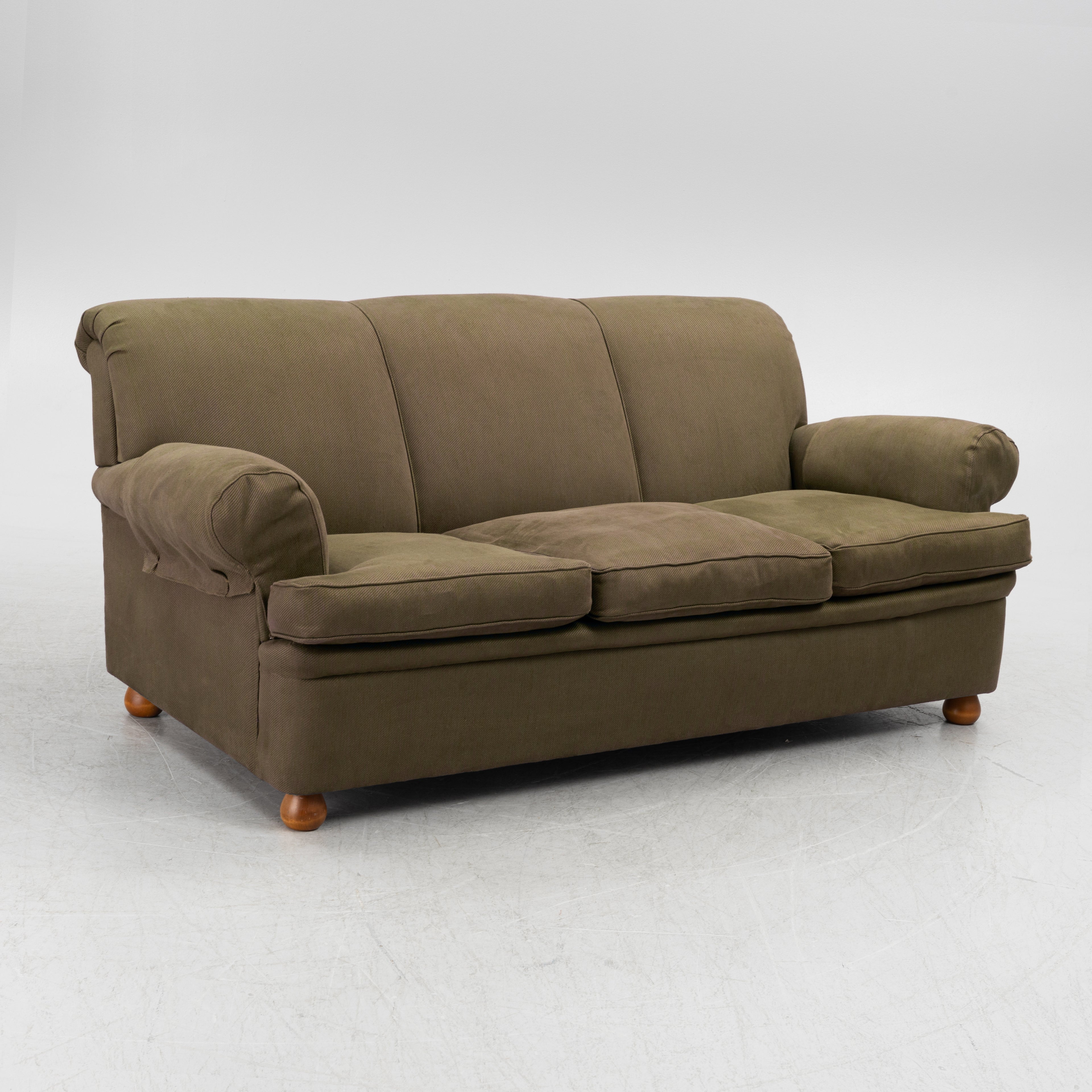 Model 703 Three-Seat Sofa by Josef Frank for Svenskt Tenn