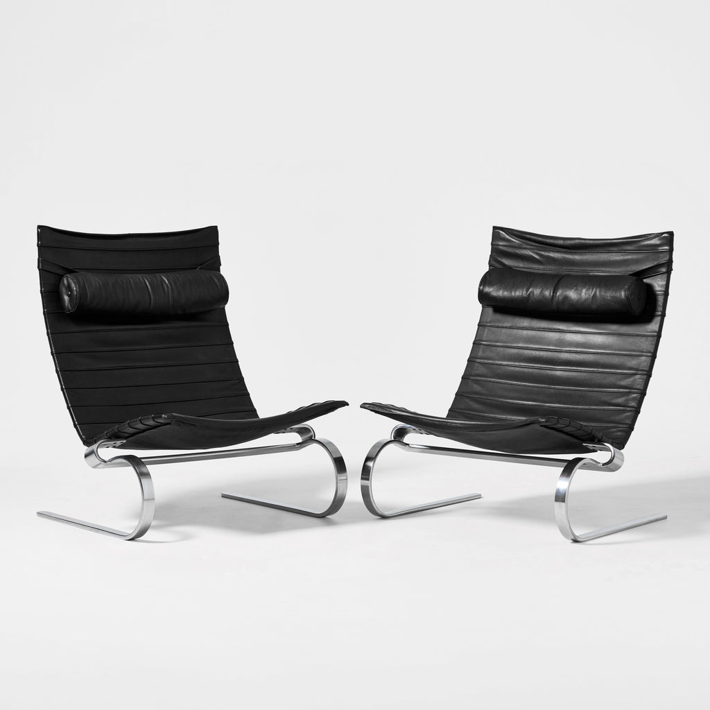 Poul Kjærholm PK20 Lounge Chairs for E. Kold Christensen, Pair