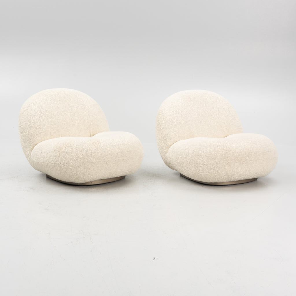 Pierre Paulin Pacha Lounge Chairs for GUBI, Pair