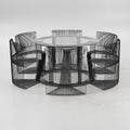 Verner Panton Pantonova Dining Table and 6 Chairs for Fritz Hansen