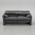 Vico Magistretti Maralunga Two-Seat Sofa for Cassina