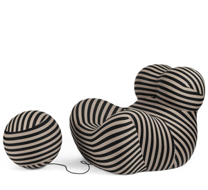 Gaetano Pesce UP5 “La Mamma” Armchair with UP6 Ottoman for B&B Italia, Italy