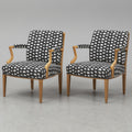 Josef Frank Model 969 Armchairs for Svenskt Tenn, Sweden, Pair