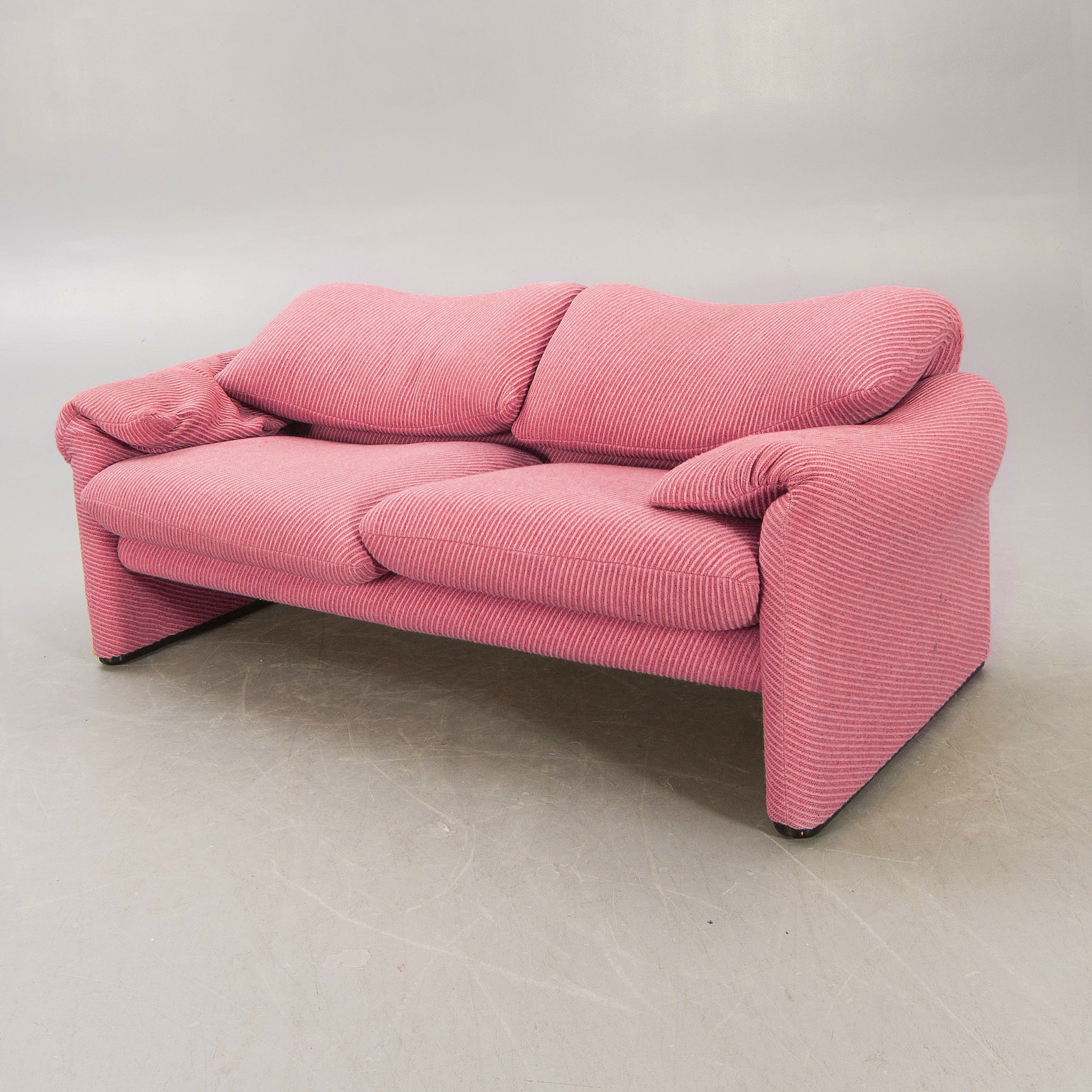 Maralunga Two-Seat Sofa by Vico Magistretti for Cassina