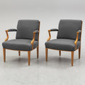 Josef Frank Model 959 Armchairs for Svenskt Tenn, Sweden, Pair