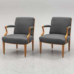 Josef Frank Model 959 Armchairs for Svenskt Tenn, Sweden, Pair