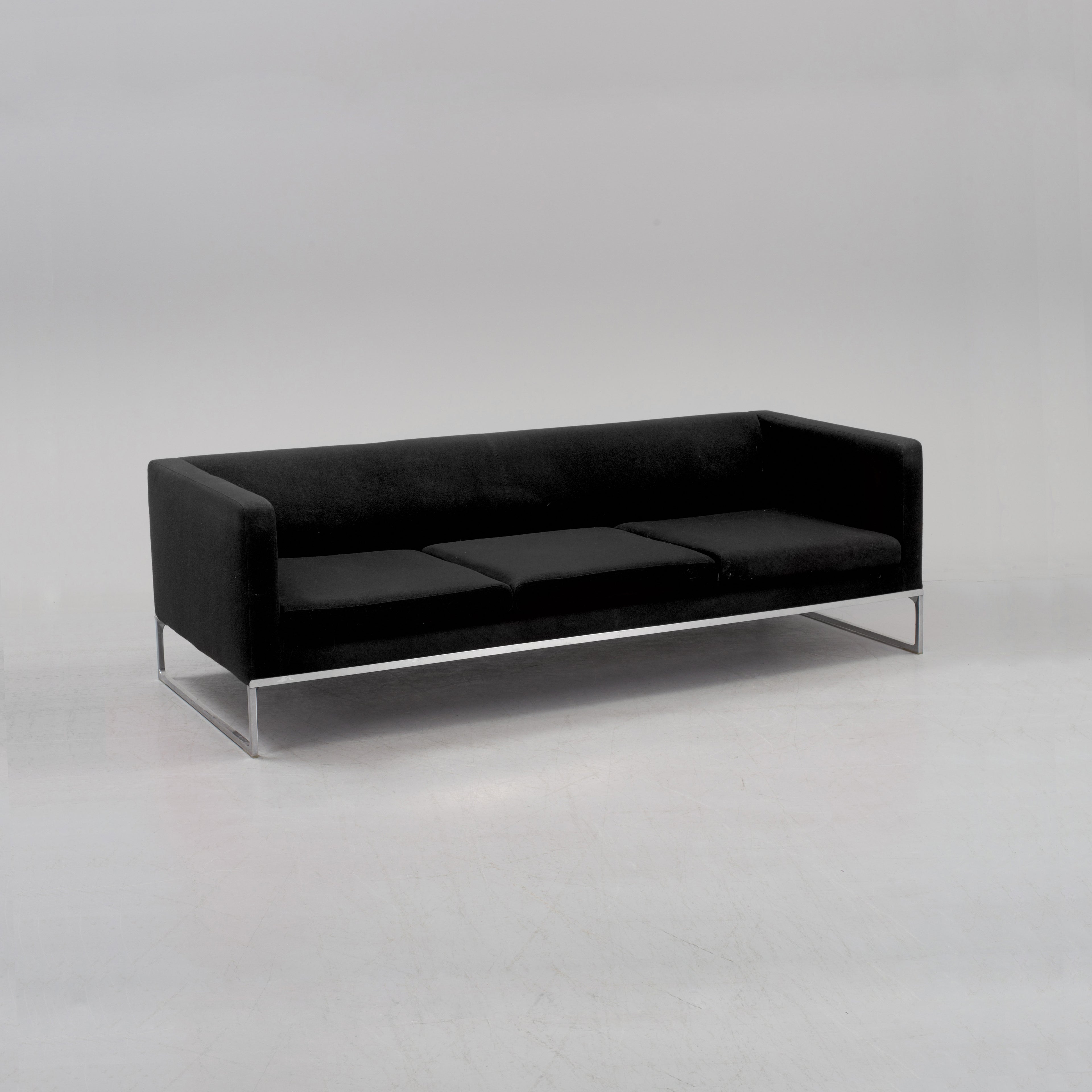 Antonio Citterio Tight Sofa and Pouf for B&B Italia