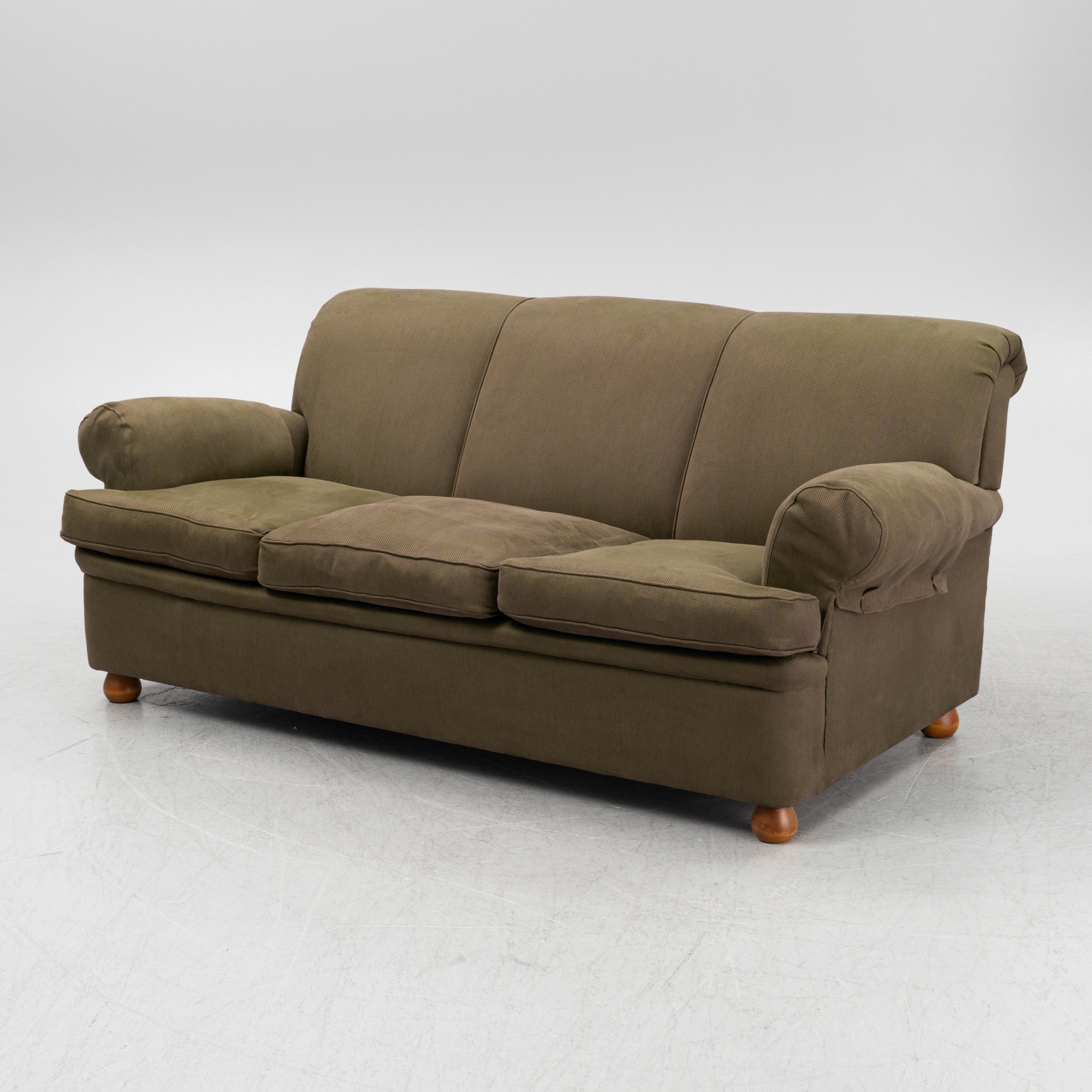 Model 703 Three-Seat Sofa by Josef Frank for Svenskt Tenn
