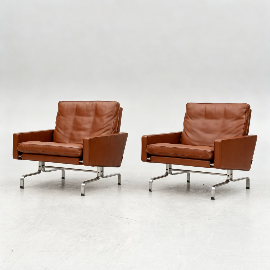 Pair of PK31 Armchairs by Poul Kjærholm for Fritz Hansen