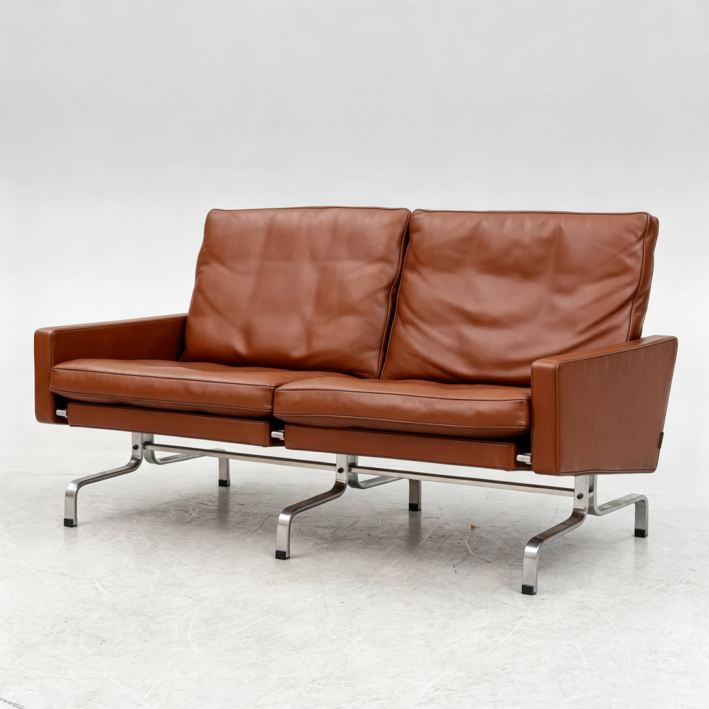 PK31 Two-Seat Sofa by Poul Kjærholm for Fritz Hansen