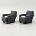 Pair of Utrecht Lounge Chairs by Gerrit Rietveld for Cassina