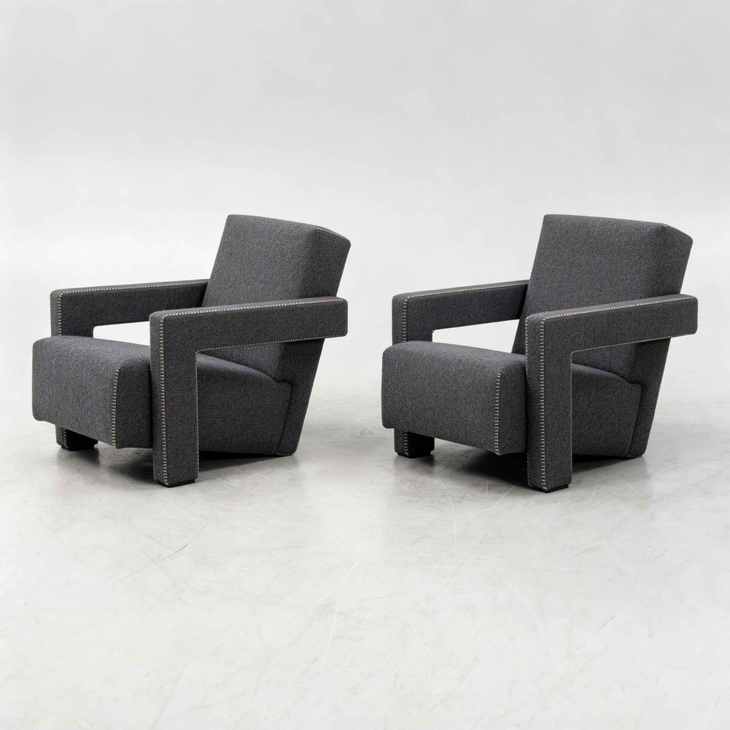 Pair of Utrecht Lounge Chairs by Gerrit Rietveld for Cassina