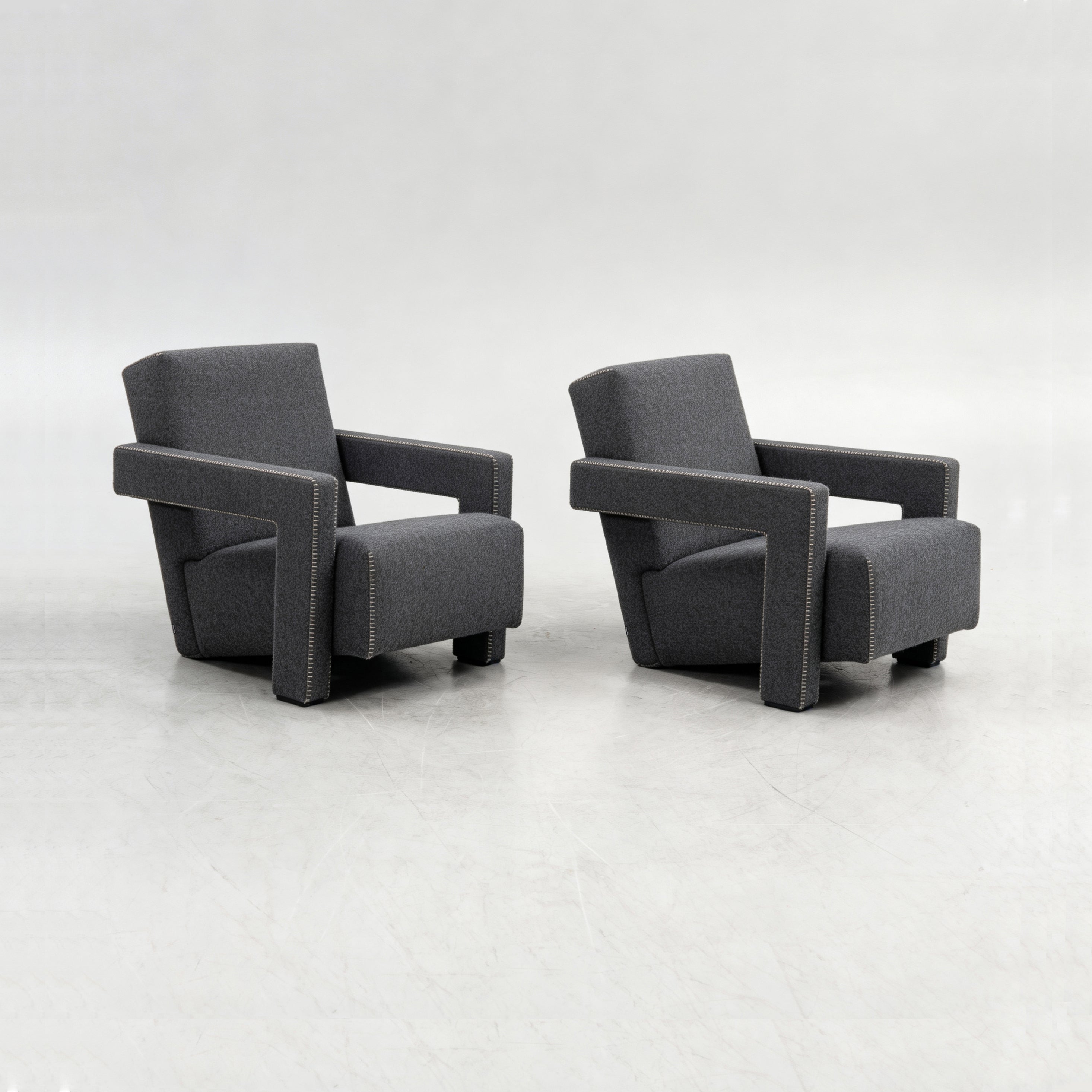 Pair of Utrecht Lounge Chairs by Gerrit Rietveld for Cassina