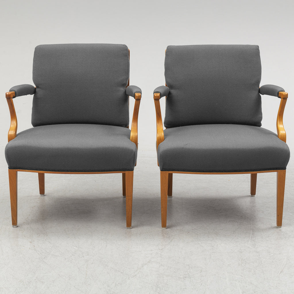 Josef Frank Model 959 Armchairs for Svenskt Tenn, Sweden, Pair