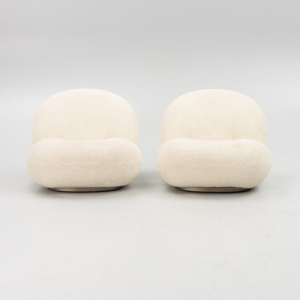 Pierre Paulin Pacha Lounge Chairs for GUBI, Pair