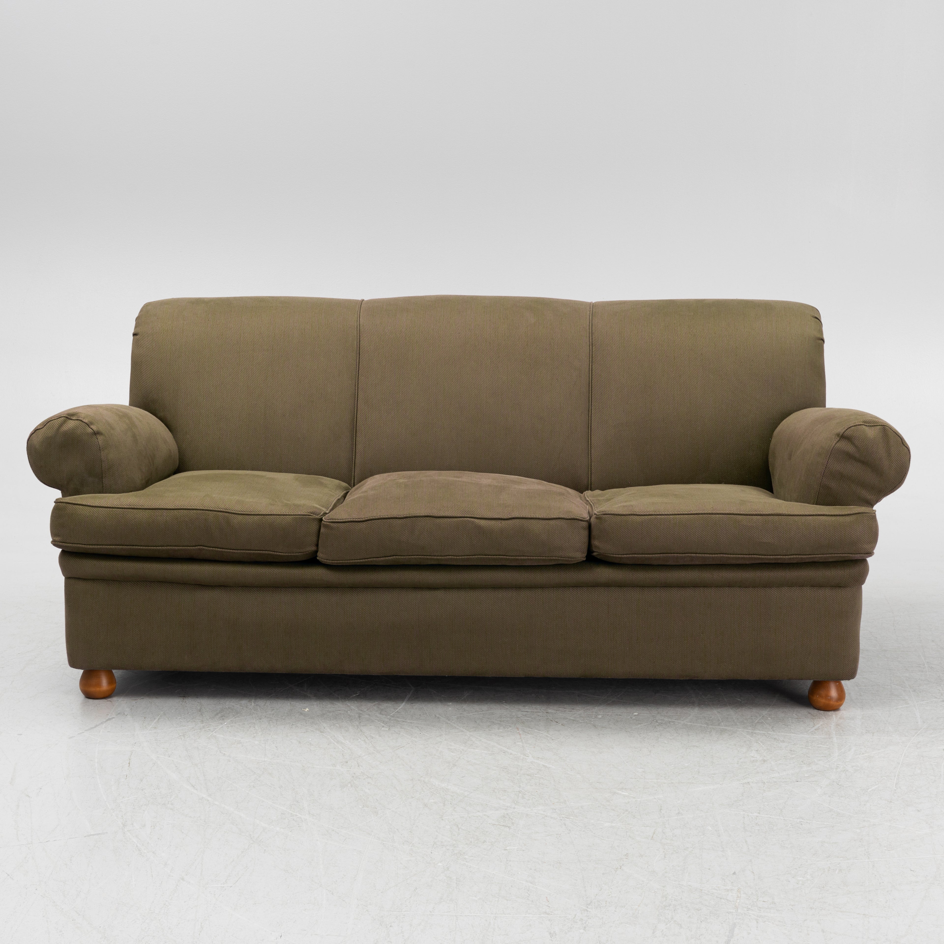 Model 703 Three-Seat Sofa by Josef Frank for Svenskt Tenn
