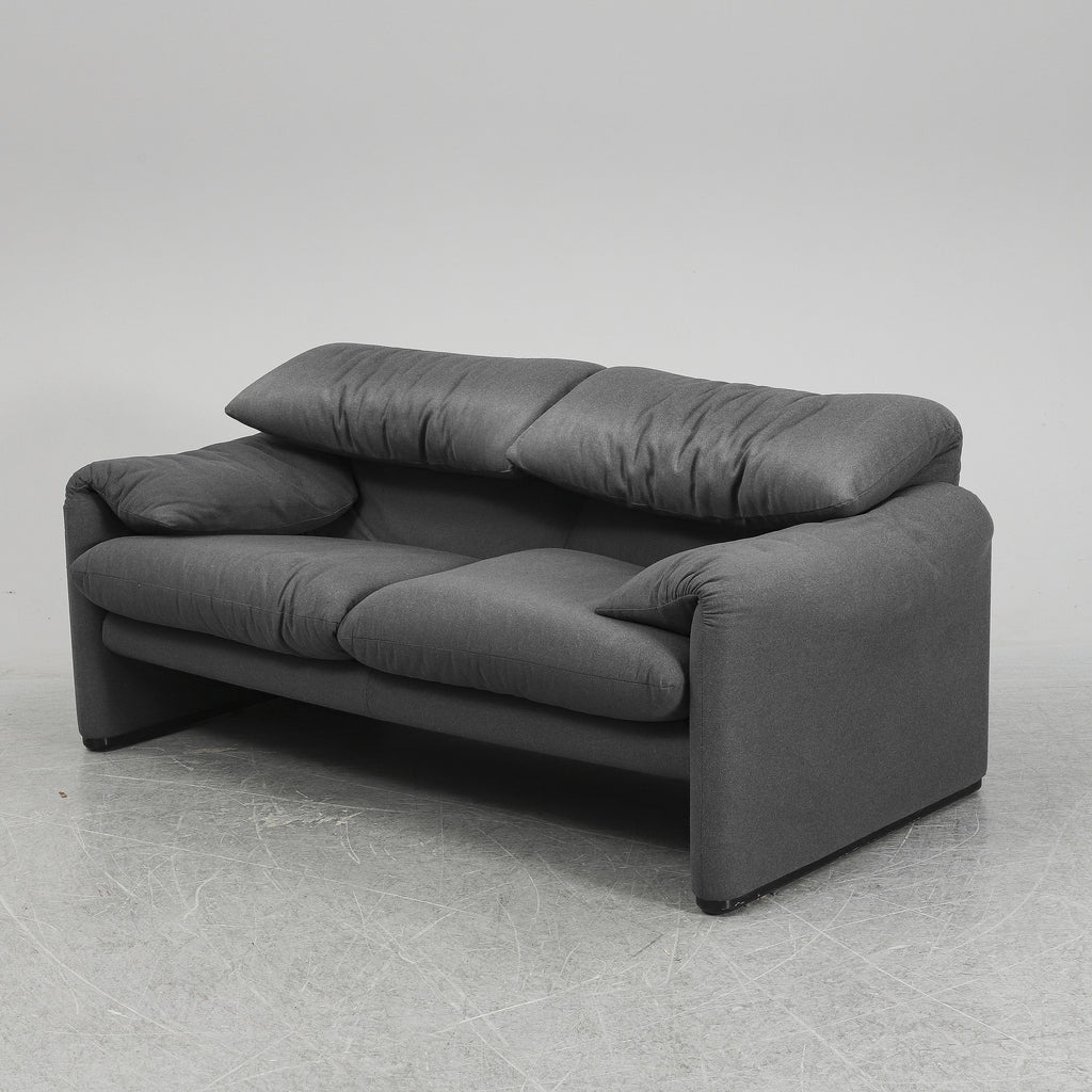 Vico Magistretti Maralunga Two-Seat Sofa for Cassina
