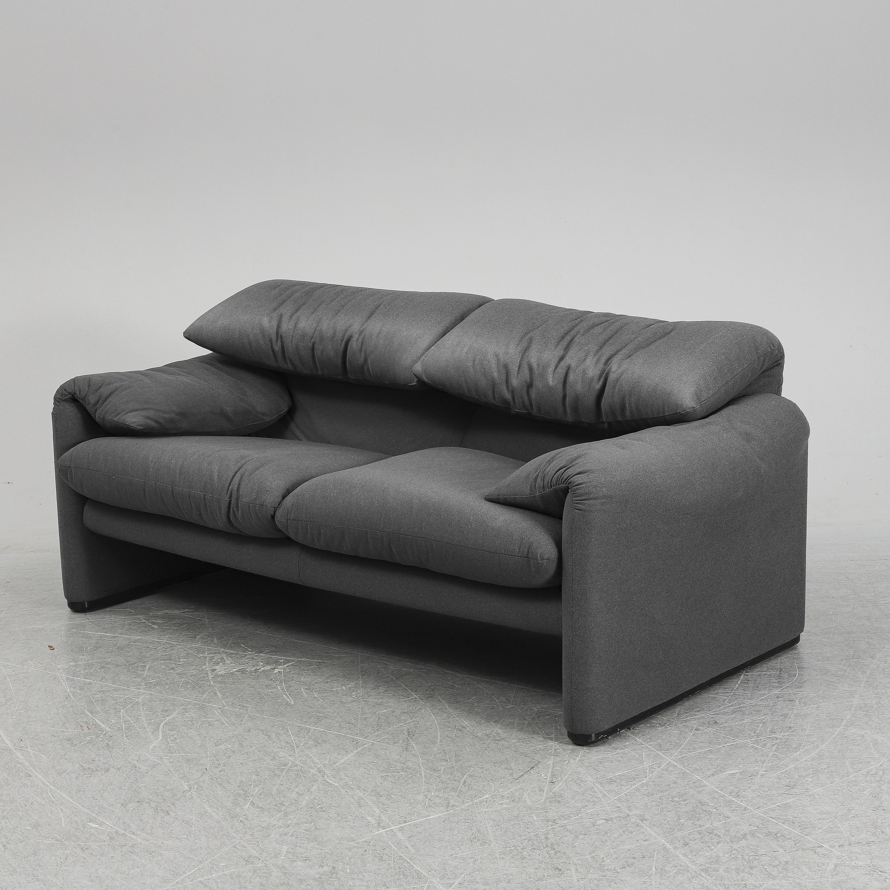Vico Magistretti Maralunga Two-Seat Sofa for Cassina