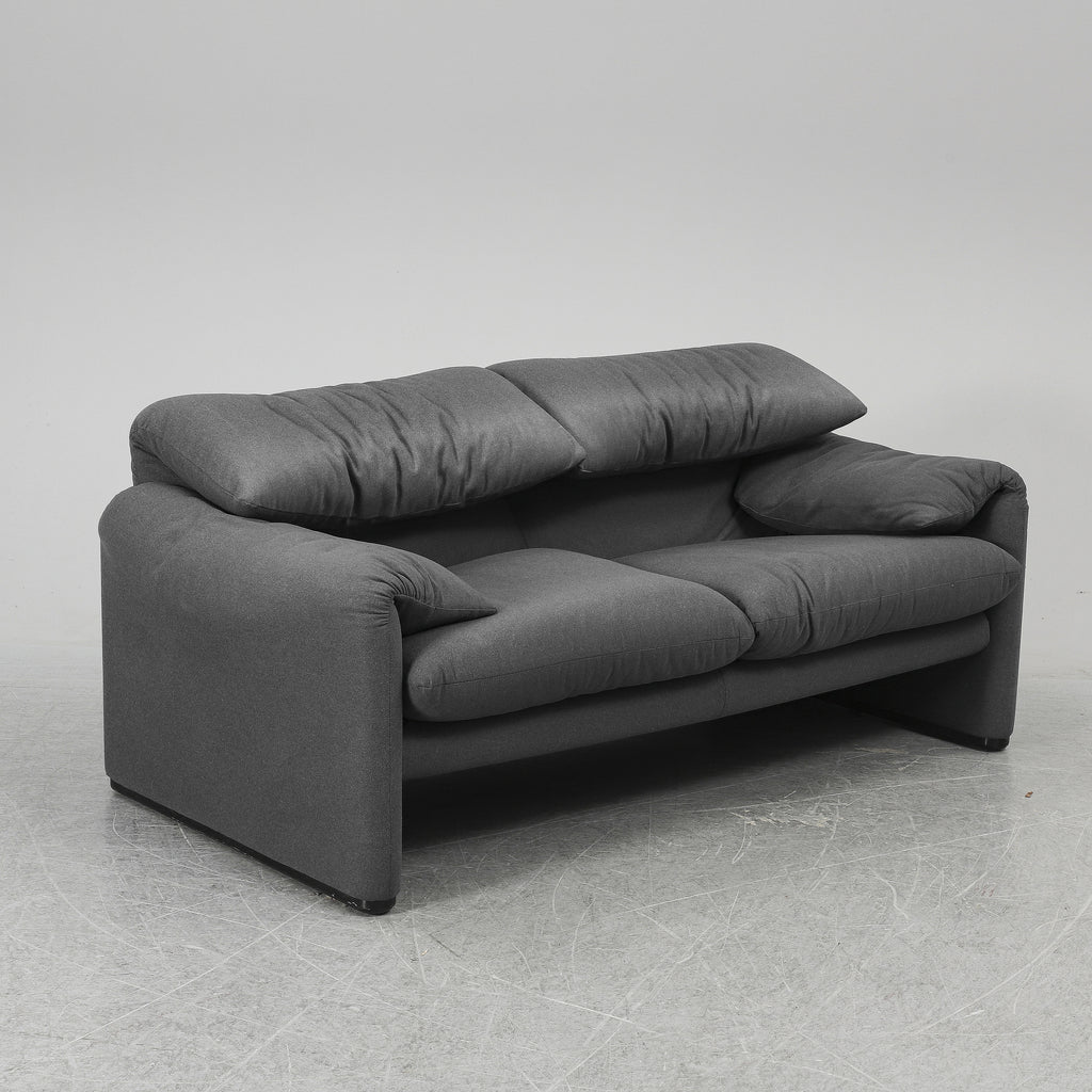 Vico Magistretti Maralunga Two-Seat Sofa for Cassina