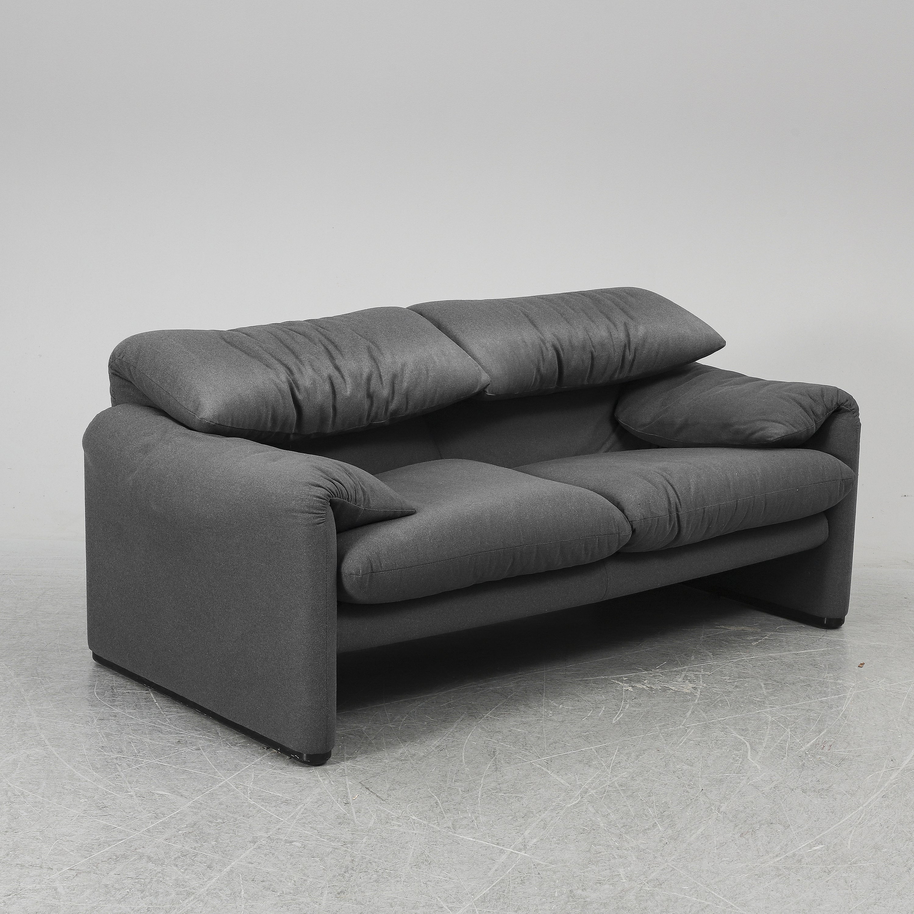 Vico Magistretti Maralunga Two-Seat Sofa for Cassina