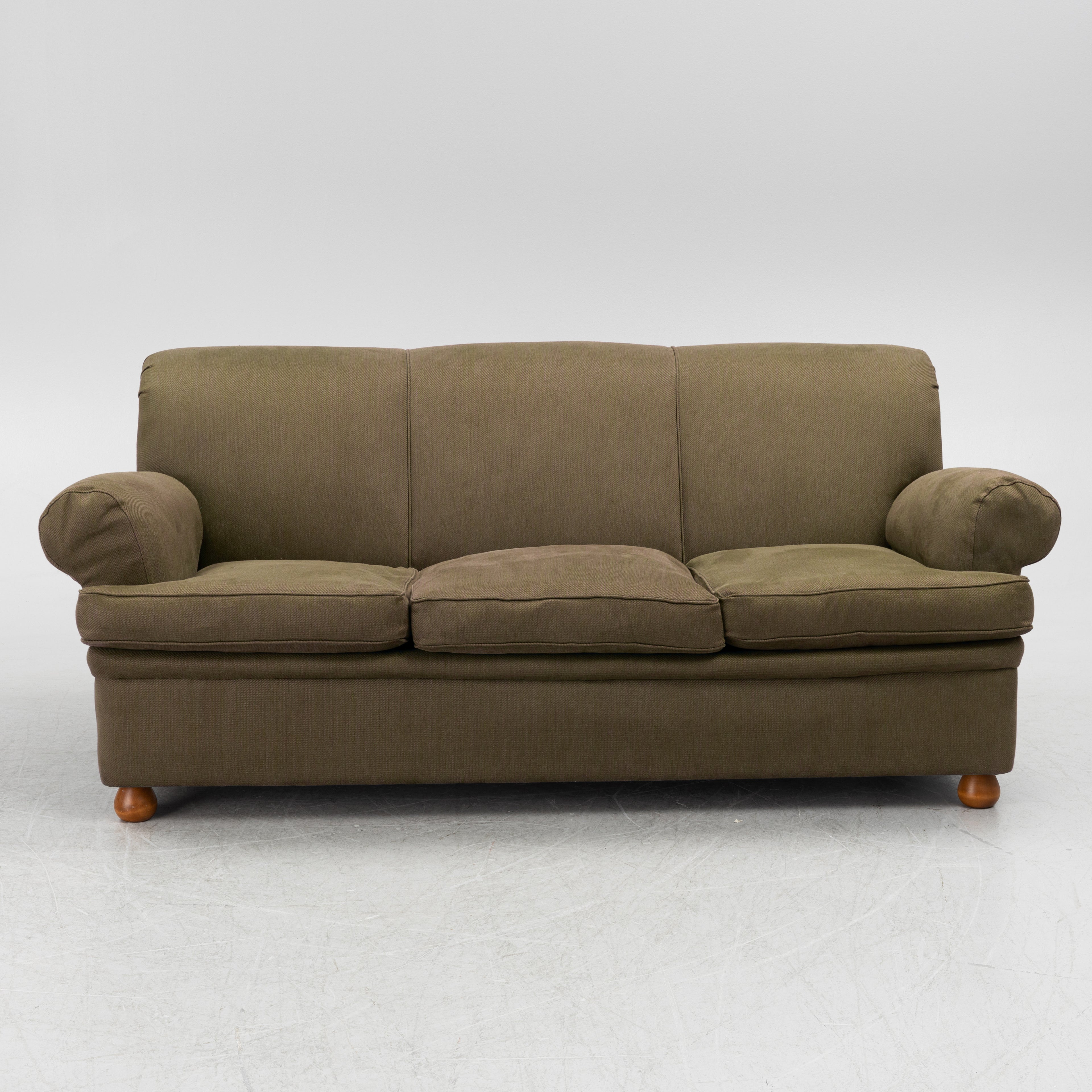 Model 703 Three-Seat Sofa by Josef Frank for Svenskt Tenn