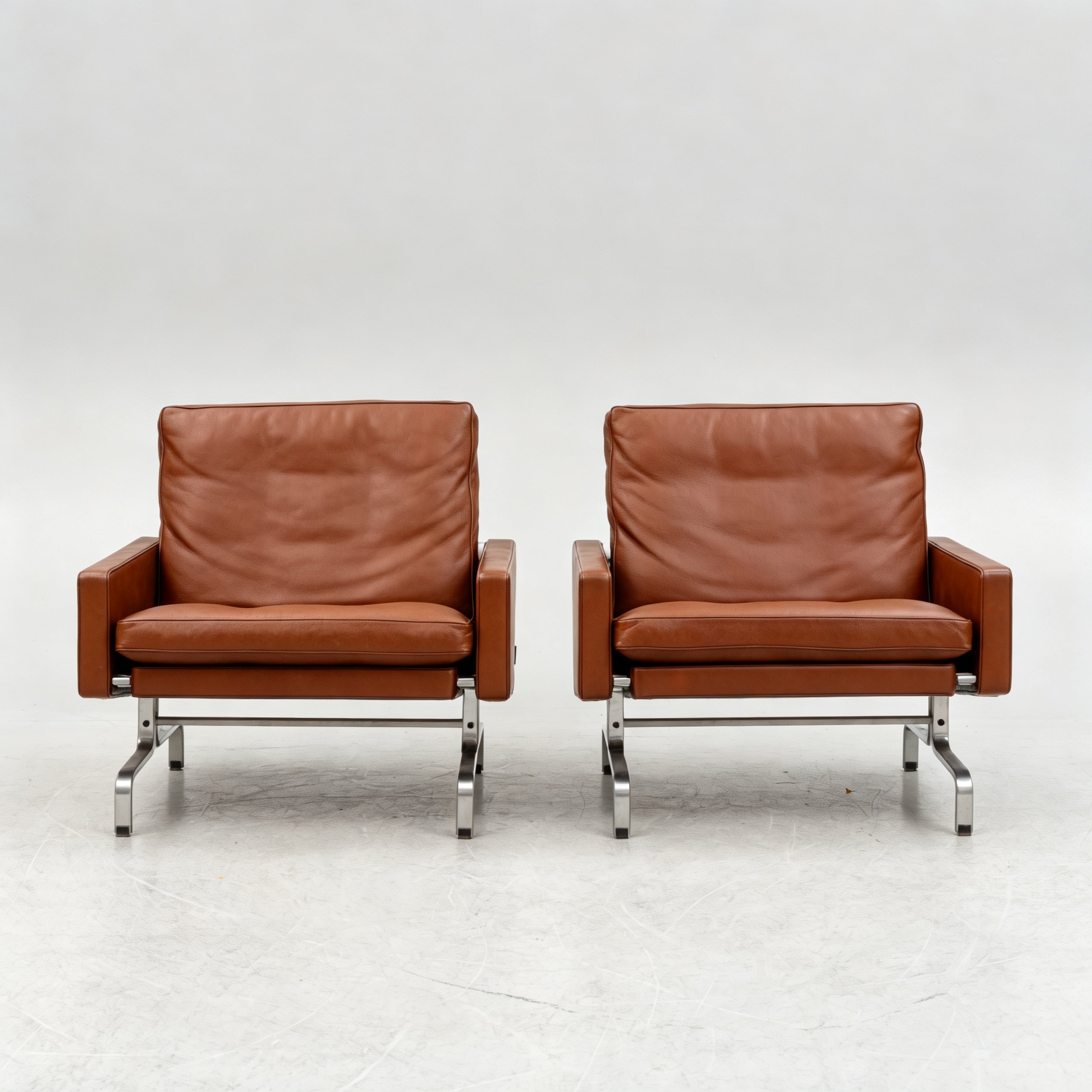 Pair of PK31 Armchairs by Poul Kjærholm for Fritz Hansen