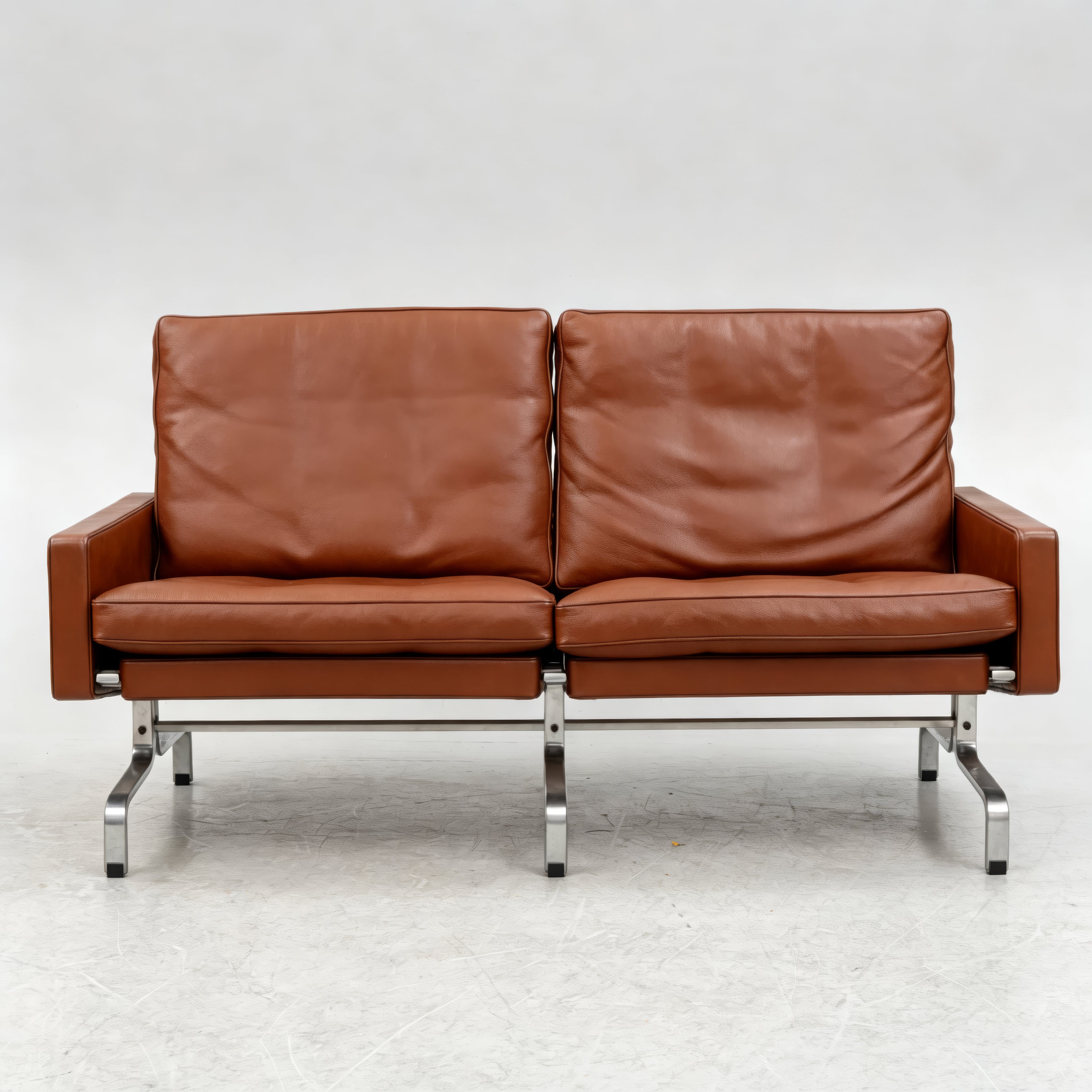 PK31 Two-Seat Sofa by Poul Kjærholm for Fritz Hansen
