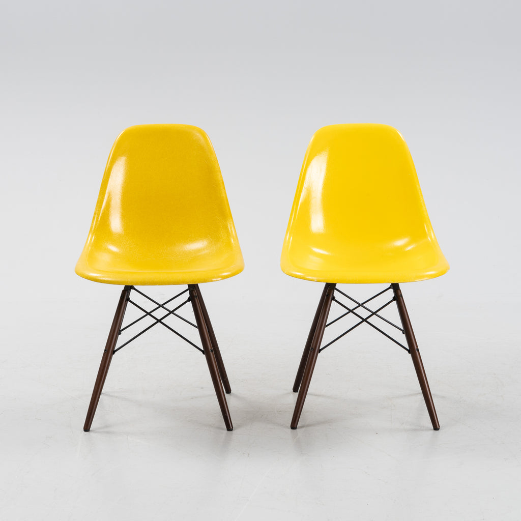 DSW Dining Chairs by Charles & Ray Eames for Herman Miller (Set of Six)