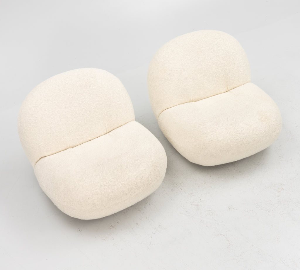 Pierre Paulin Pacha Lounge Chairs for GUBI, Pair