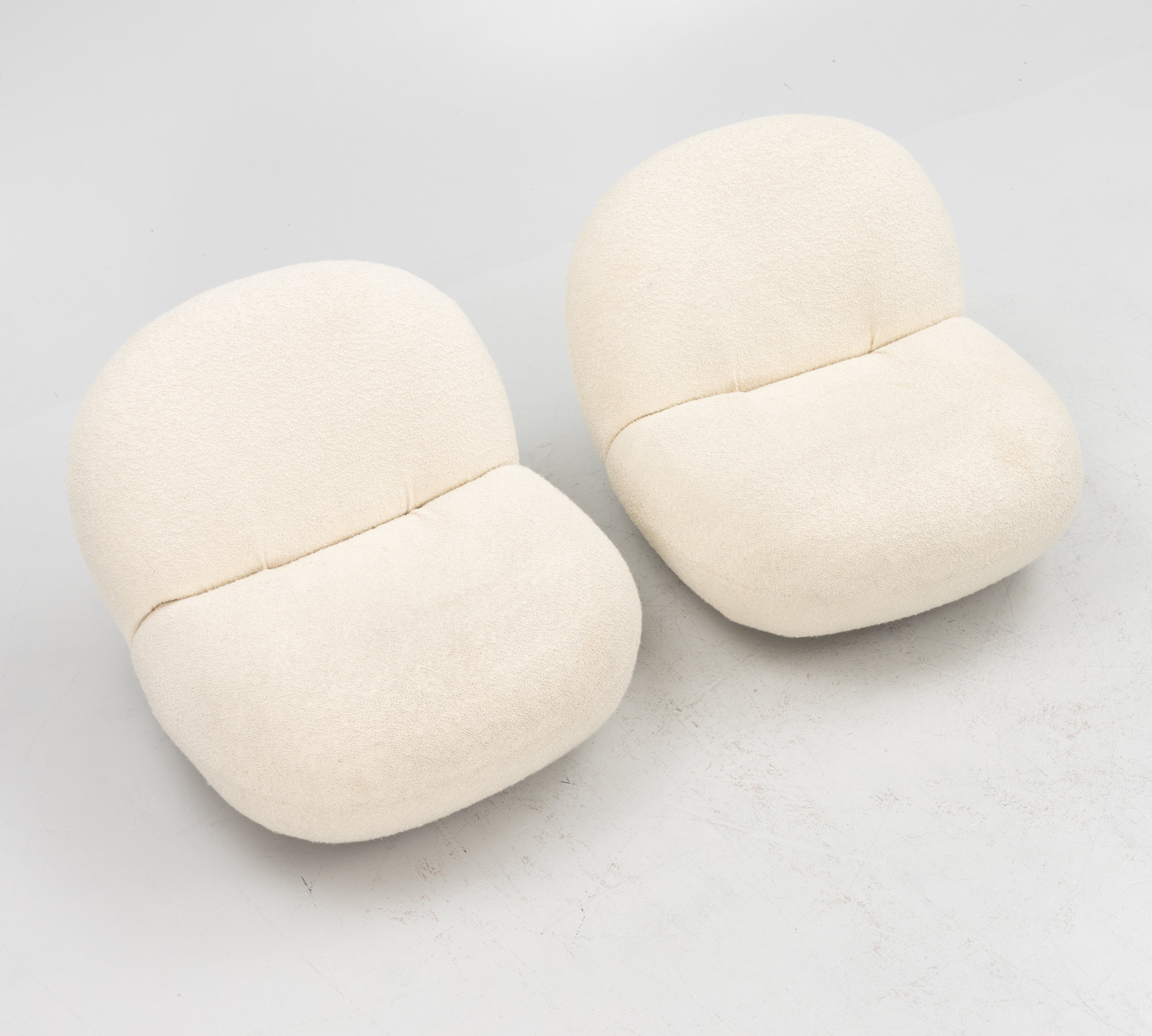 Pierre Paulin Pacha Lounge Chairs for GUBI, Pair