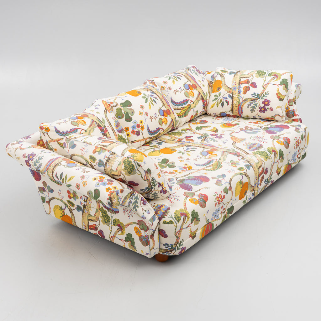Josef Frank Liljevalchs Sofa for Svenskt Tenn in Vegetable Tree Fabric