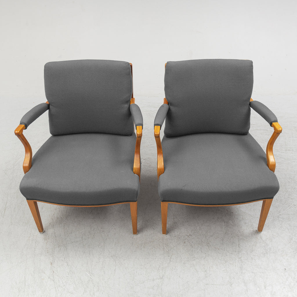 Josef Frank Model 959 Armchairs for Svenskt Tenn, Sweden, Pair
