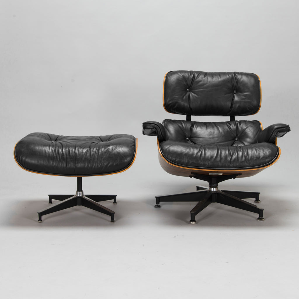 Eames Lounge Chair and Ottoman by Charles and Ray Eames for Herman Miller
