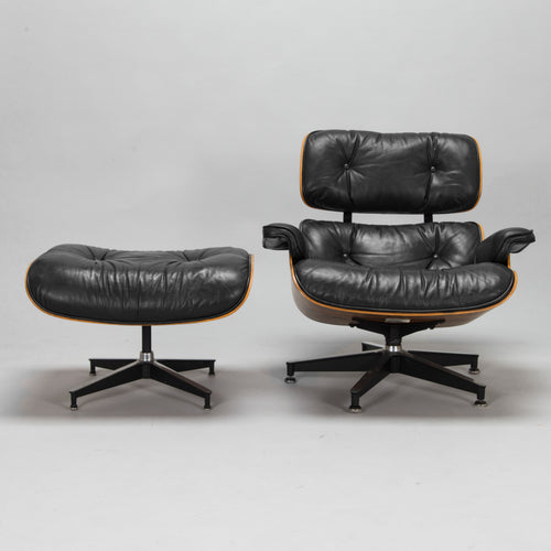 Eames Lounge Chair and Ottoman by Charles and Ray Eames for Herman Miller