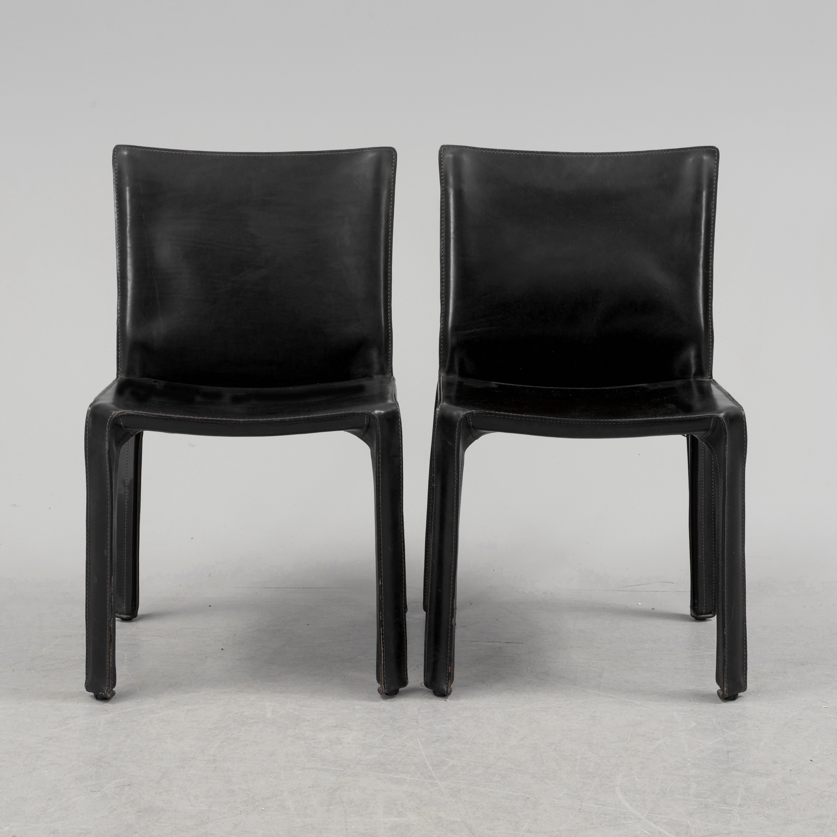 Mario Bellini CAB 412 Dining Chairs for Cassina, Set of Eight