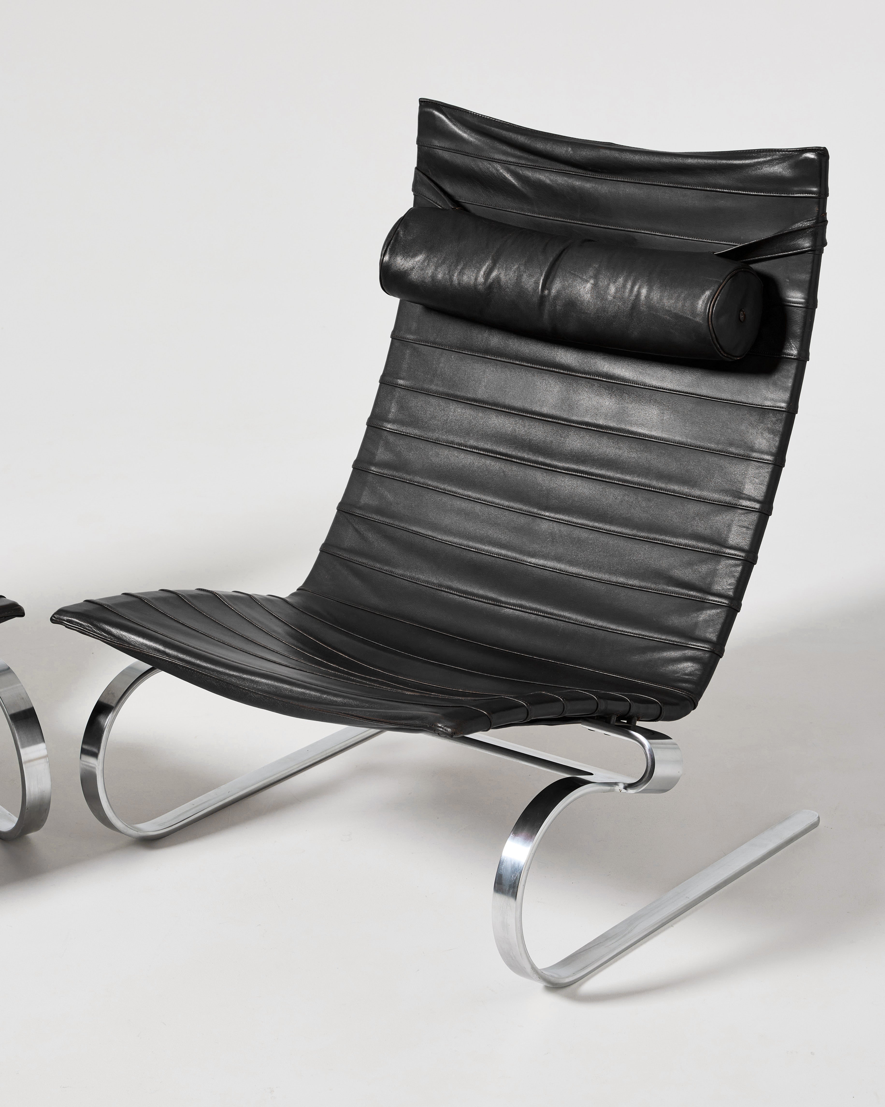 Poul Kjærholm PK20 Lounge Chairs for E. Kold Christensen, Pair