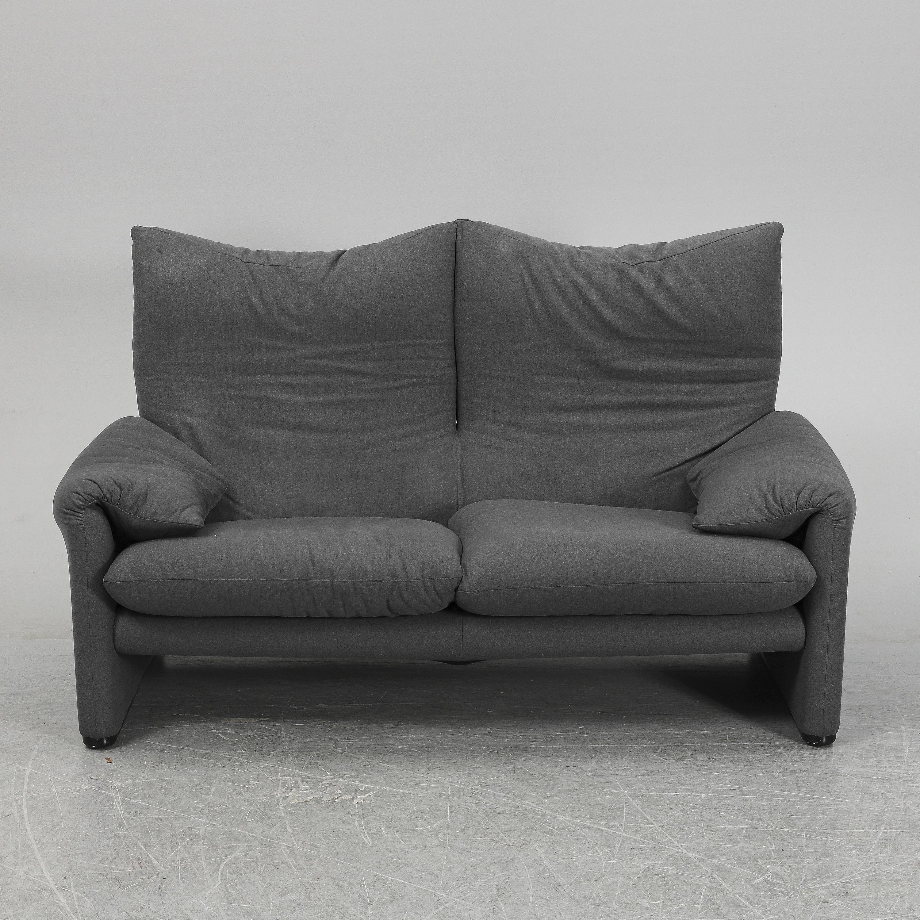 Vico Magistretti Maralunga Two-Seat Sofa for Cassina